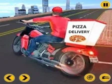 Big Pizza Delivery Boy Simulator Game